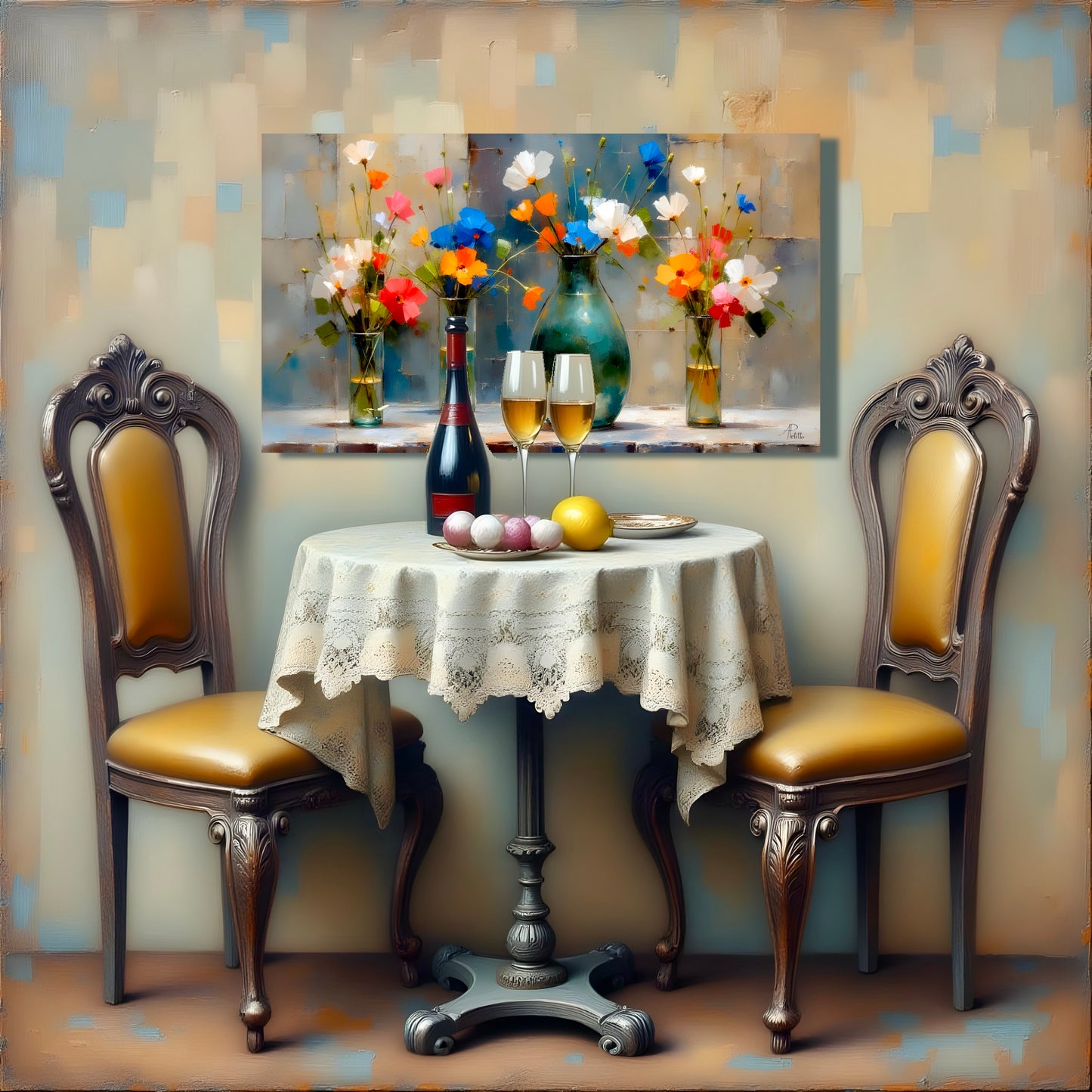 In From the Garden: Limited Edition Wall Art, Brilliant High Quality Print on Rigid Aluminum Panel