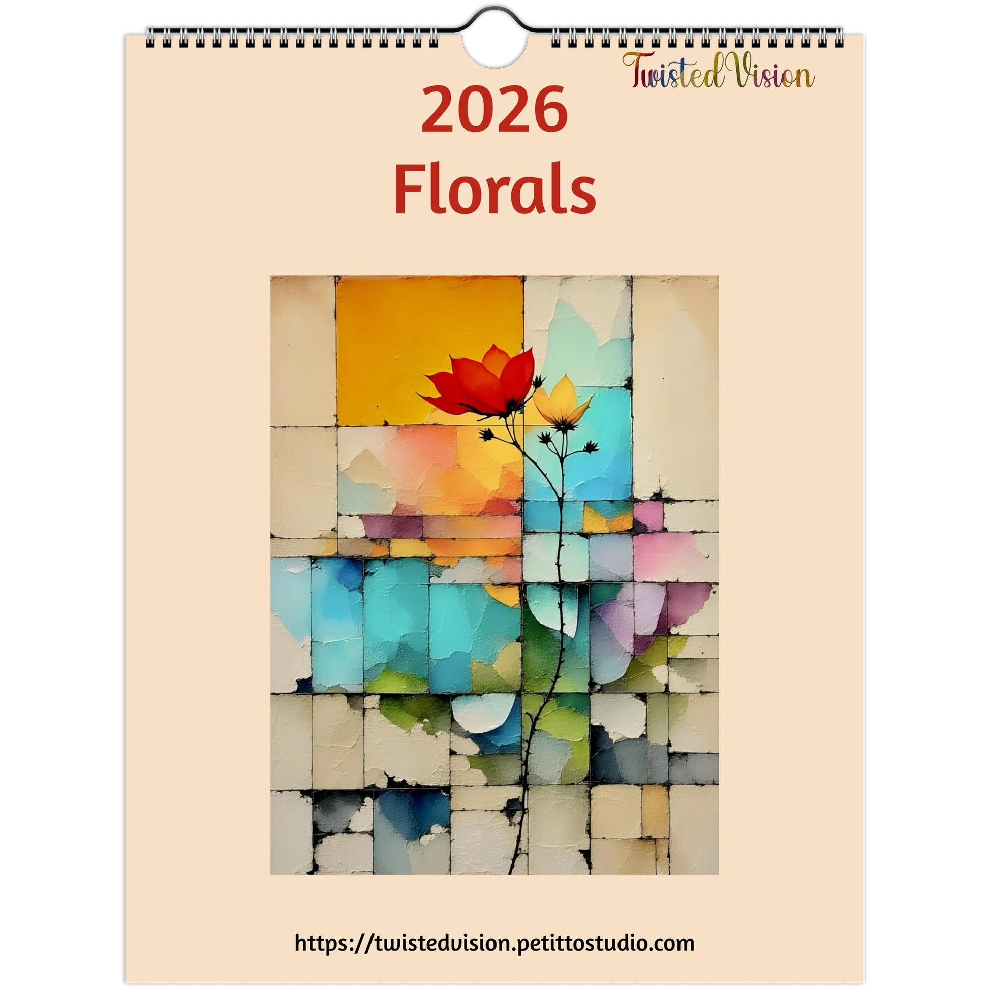 2026 calendar cover 11x16.5"