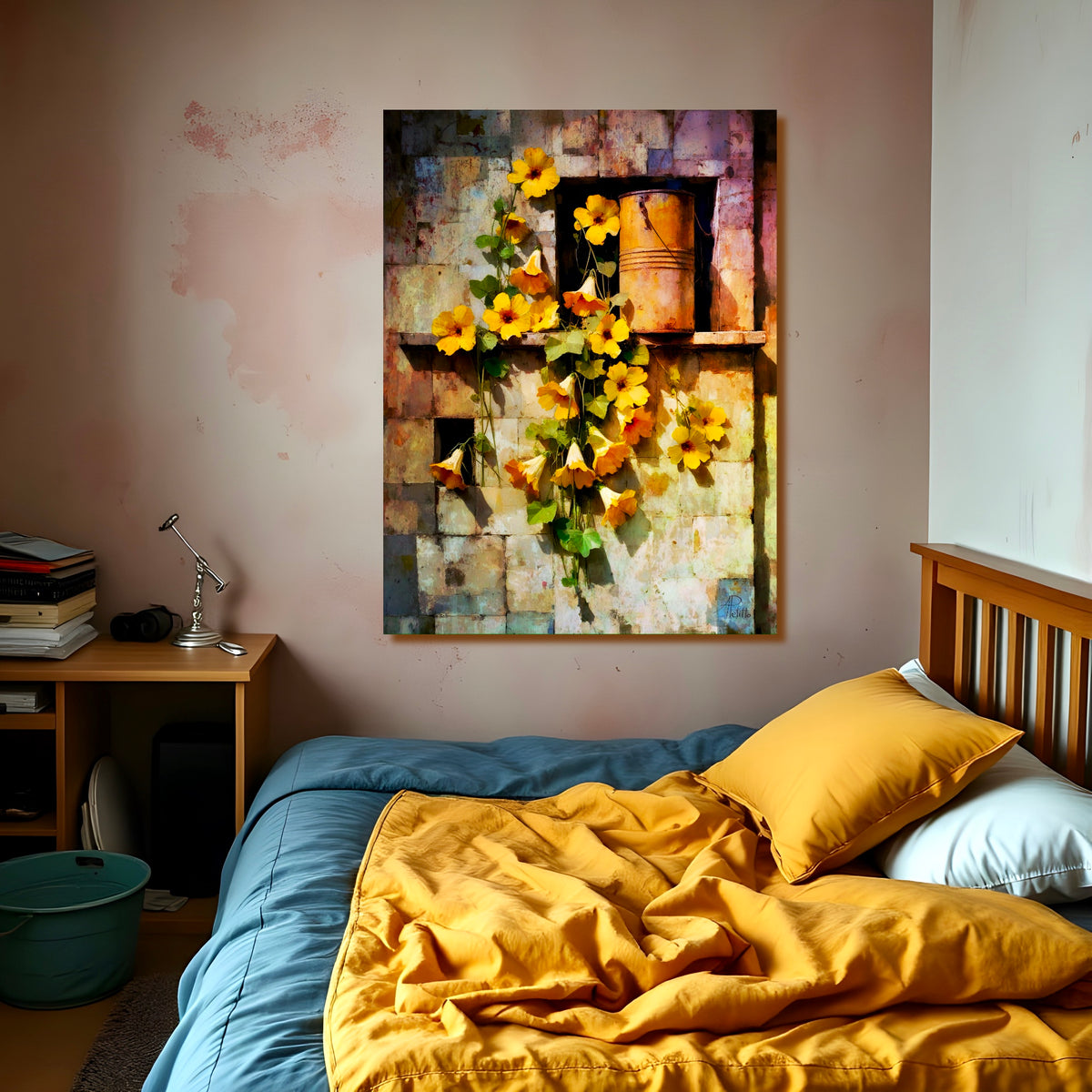 Honey from a Paint Can : Wall Art, Brilliant High Quality Print on Rigid Aluminum Panel