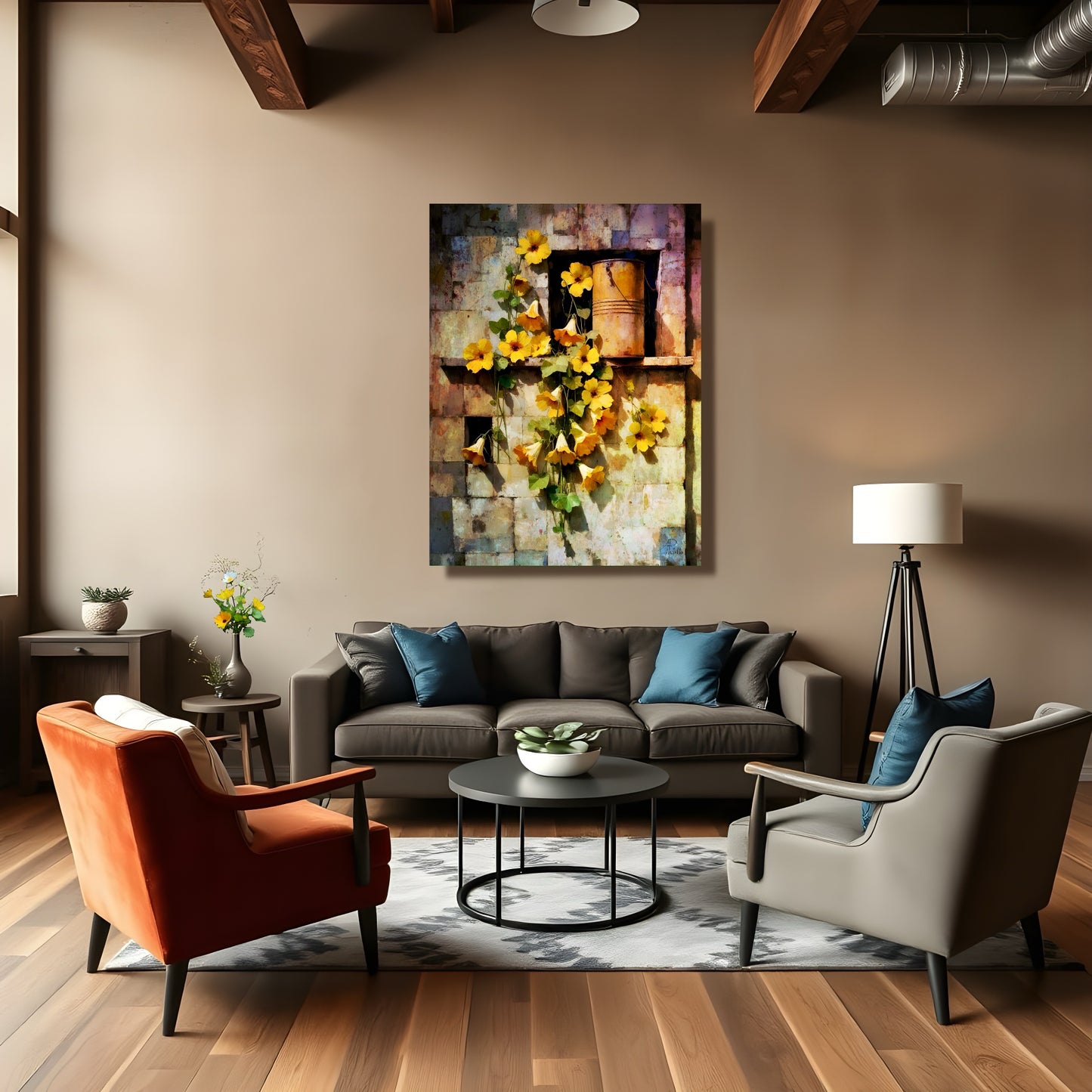 Honey from a Paint Can : Wall Art, Brilliant High Quality Print on Rigid Aluminum Panel
