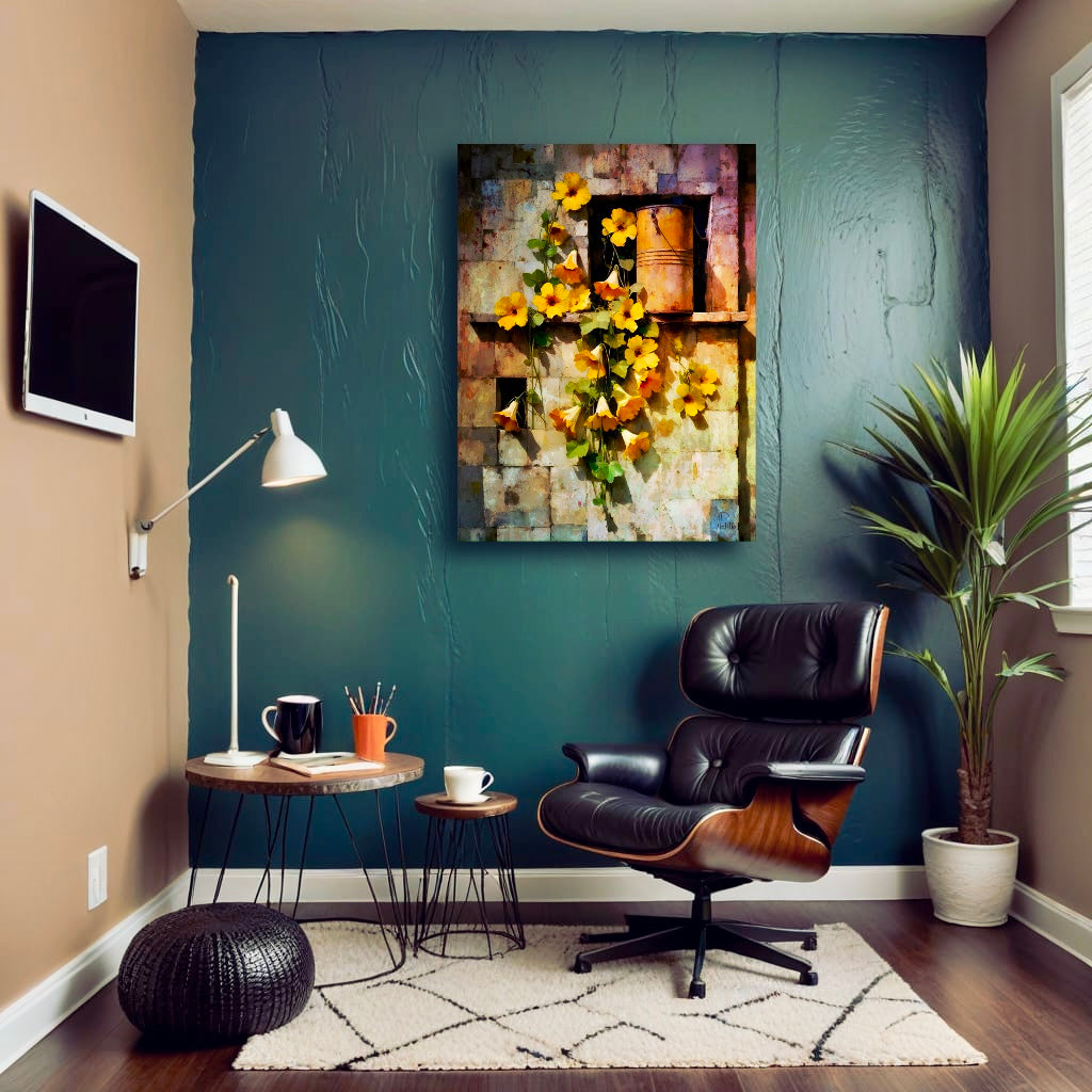 Honey from a Paint Can : Wall Art, Brilliant High Quality Print on Rigid Aluminum Panel