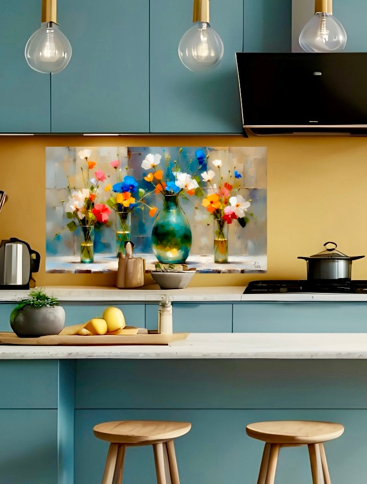 In From the Garden: Limited Edition Wall Art, Brilliant High Quality Print on Rigid Aluminum Panel