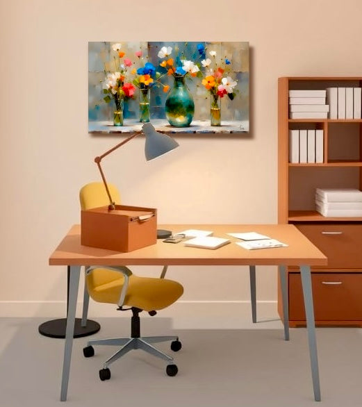 In From the Garden: Limited Edition Wall Art, Brilliant High Quality Print on Rigid Aluminum Panel