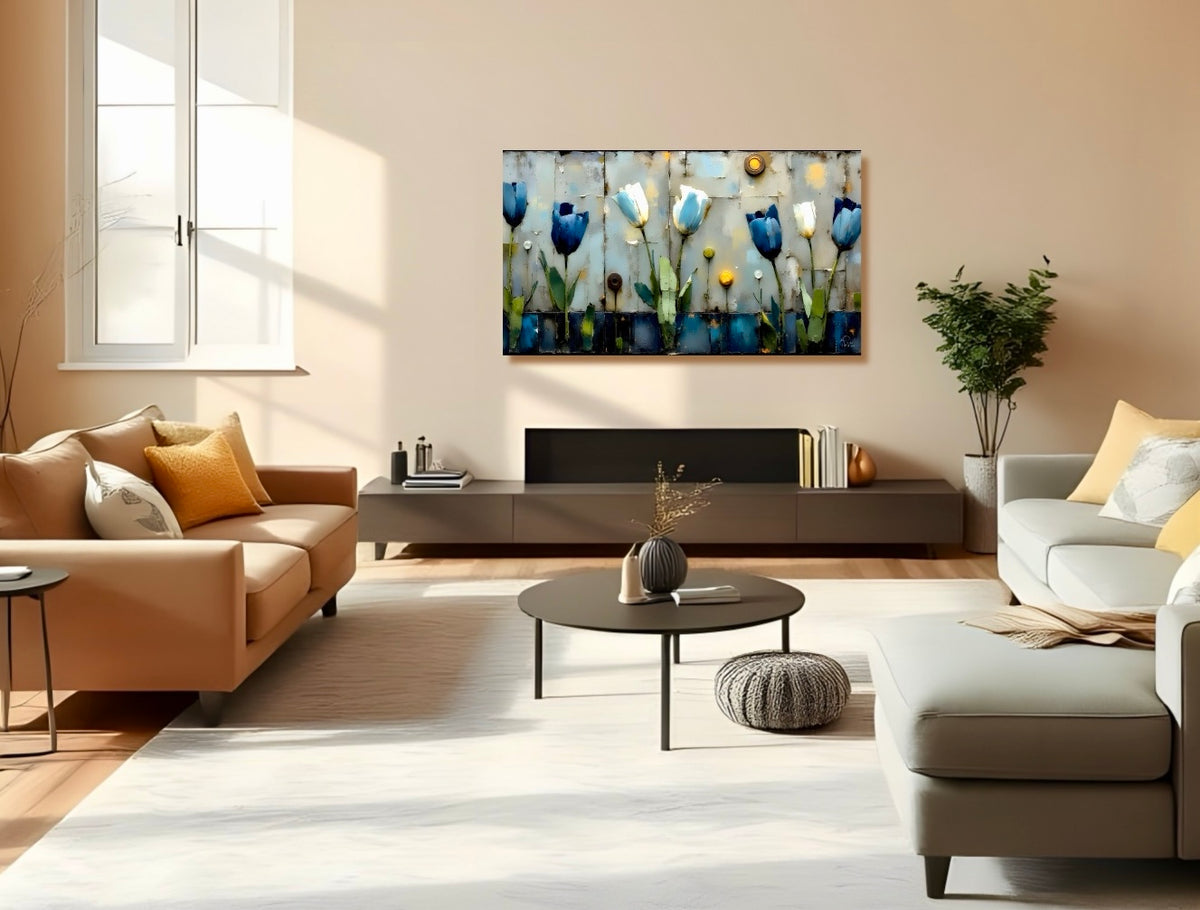 Singing The Blues: Limited Edition Wall Art, Brilliant High Quality Print on Rigid Aluminum Panel