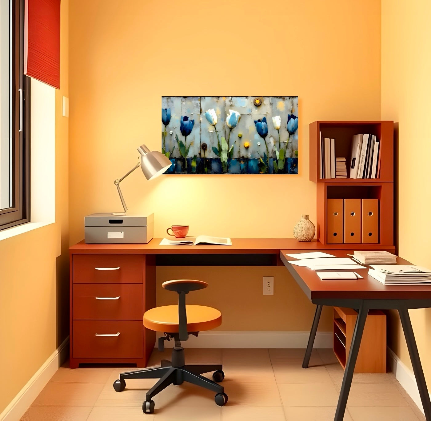 Singing The Blues: Limited Edition Wall Art, Brilliant High Quality Print on Rigid Aluminum Panel