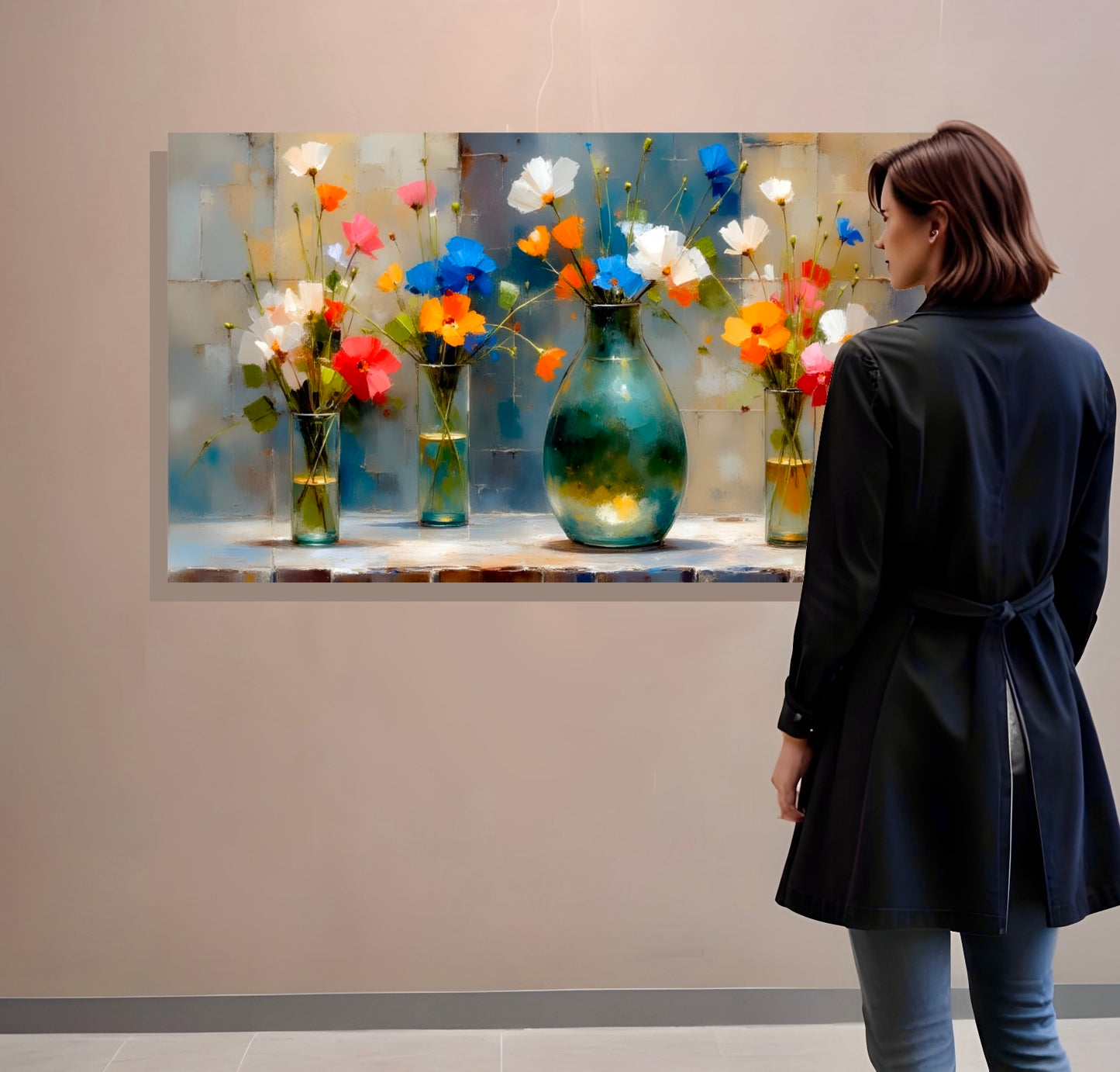 In From the Garden: Limited Edition Wall Art, Brilliant High Quality Print on Rigid Aluminum Panel