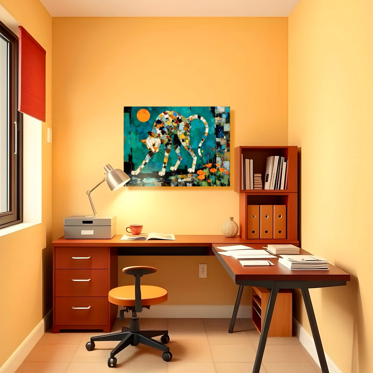 A Great Stretch : Wall Art, Brilliant High Quality Print on Rigid Aluminum Panel
