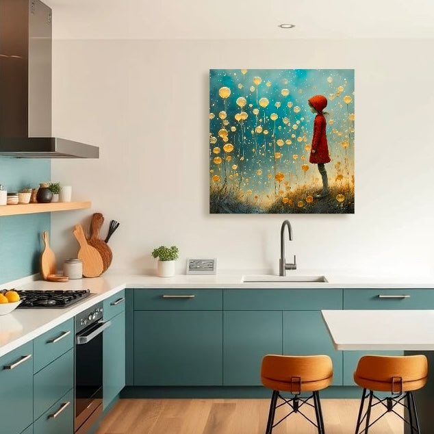 Youthful Dreams : Wall Art, Brilliant High Quality Print on Rigid Aluminum Panel