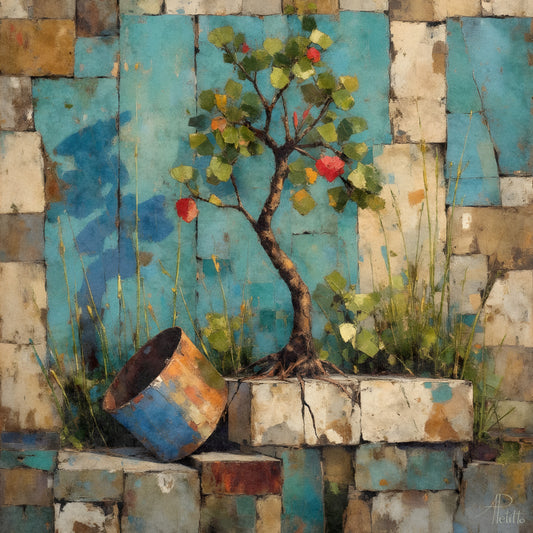 Survivor: Wall Art, Brilliant High Quality Print on Rigid Aluminum Panel