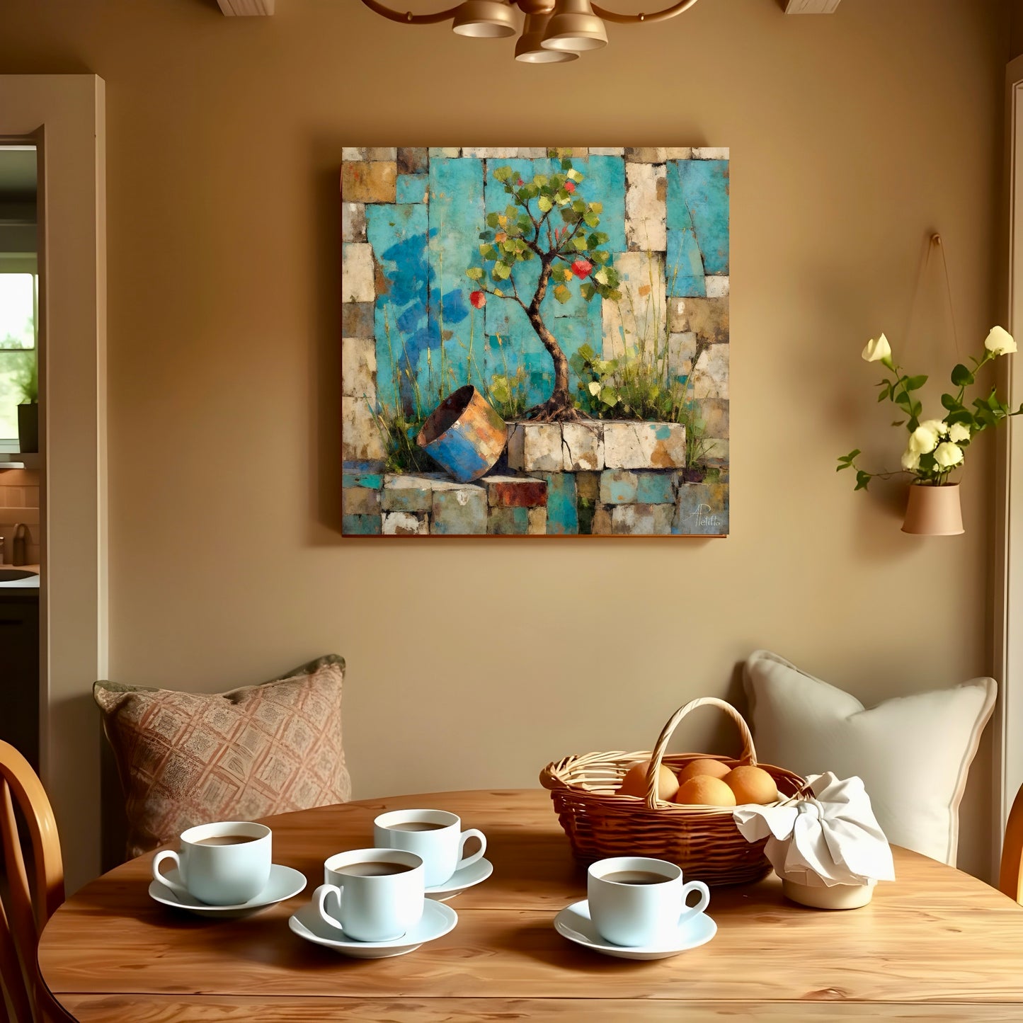 Survivor: Wall Art, Brilliant High Quality Print on Rigid Aluminum Panel