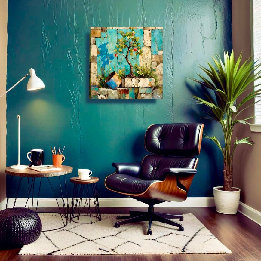 Survivor: Wall Art, Brilliant High Quality Print on Rigid Aluminum Panel