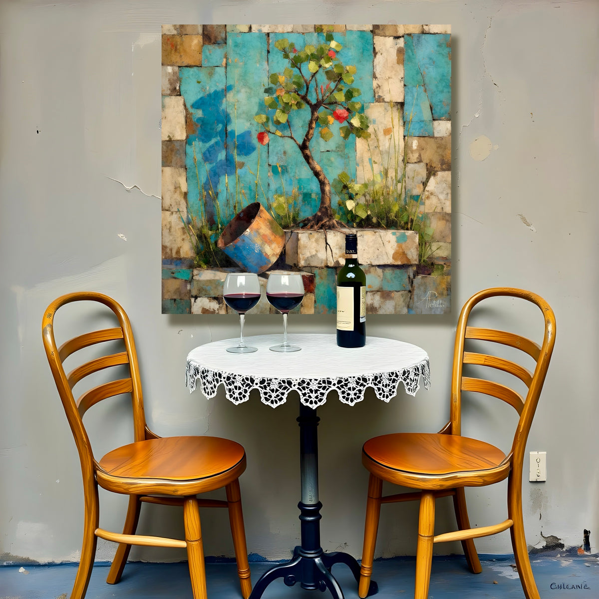 Survivor: Wall Art, Brilliant High Quality Print on Rigid Aluminum Panel