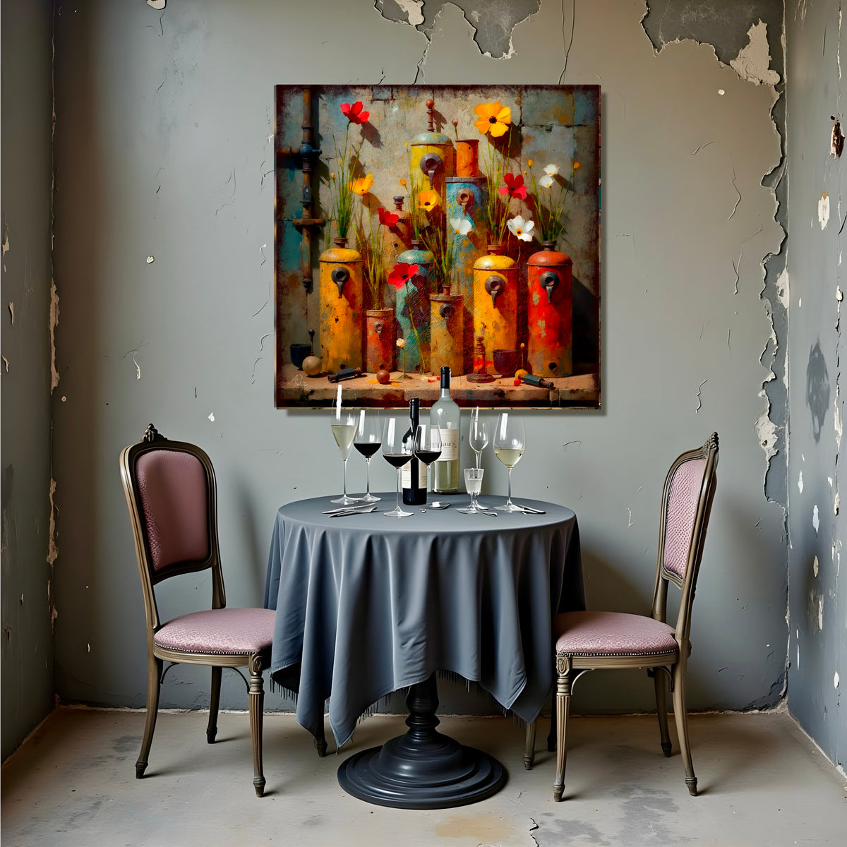 Can Tankerous: Wall Art, Brilliant High Quality Print on Rigid Aluminum Panel