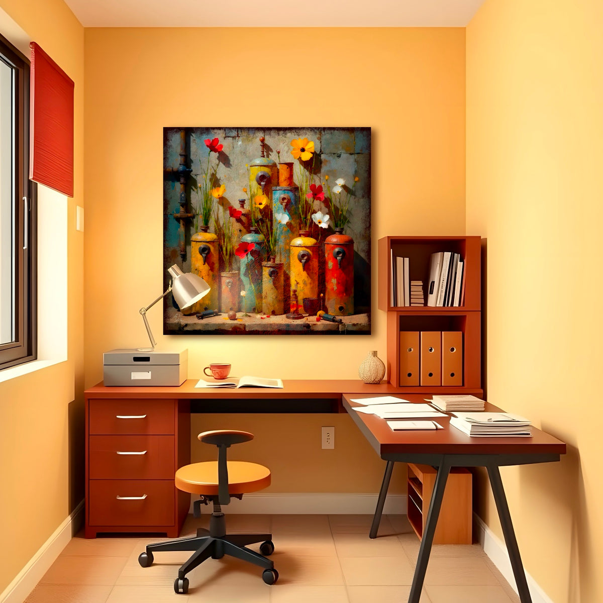 Can Tankerous: Wall Art, Brilliant High Quality Print on Rigid Aluminum Panel