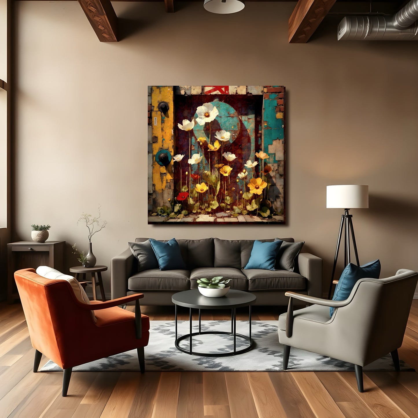 Old Passage: Wall Art, Brilliant High Quality Print on Rigid Aluminum Panel
