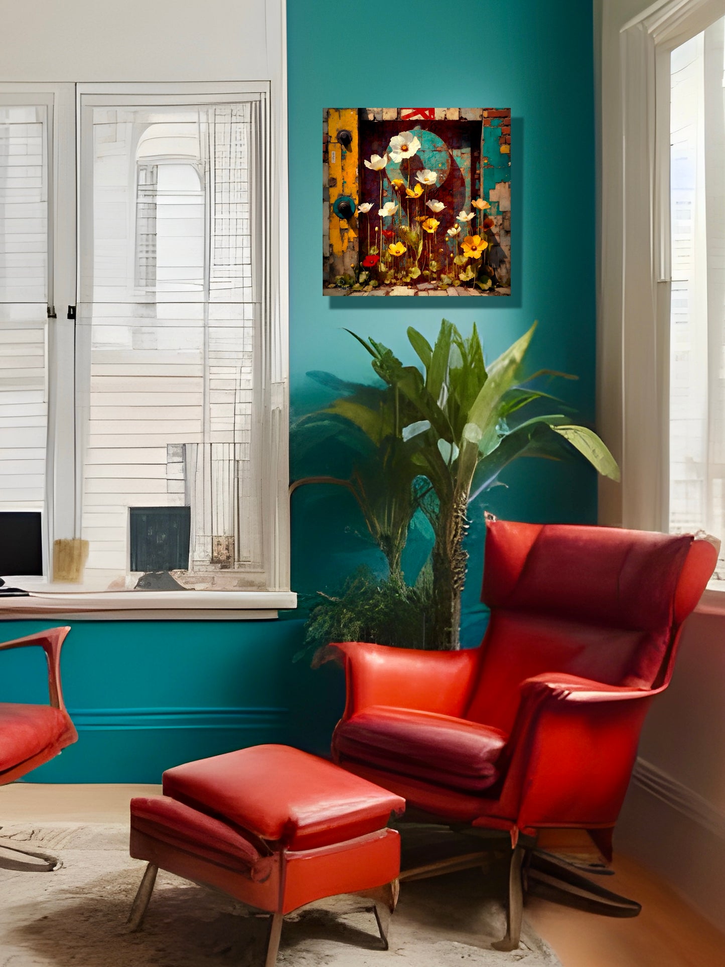 Old Passage: Wall Art, Brilliant High Quality Print on Rigid Aluminum Panel