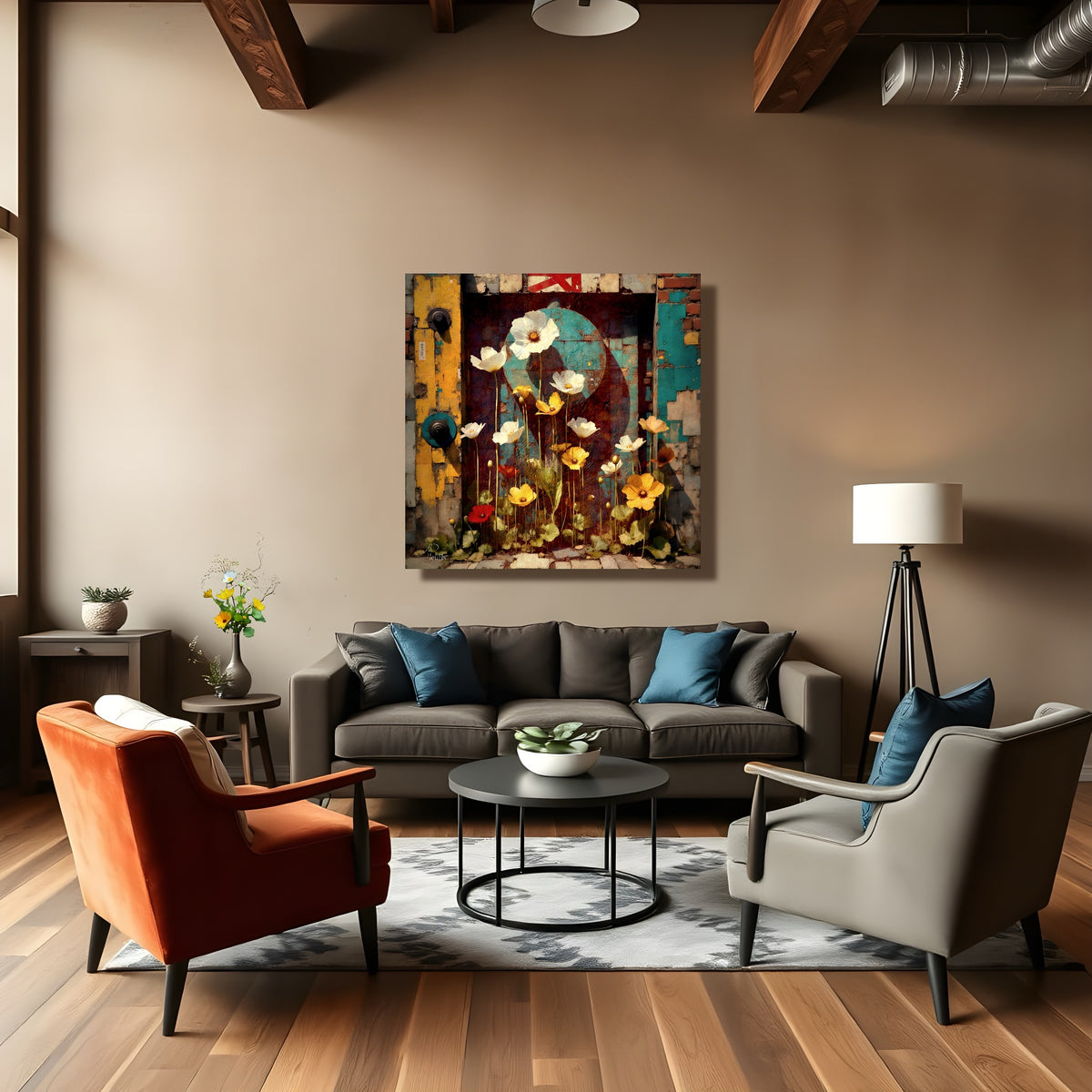 Old Passage: Wall Art, Brilliant High Quality Print on Rigid Aluminum Panel