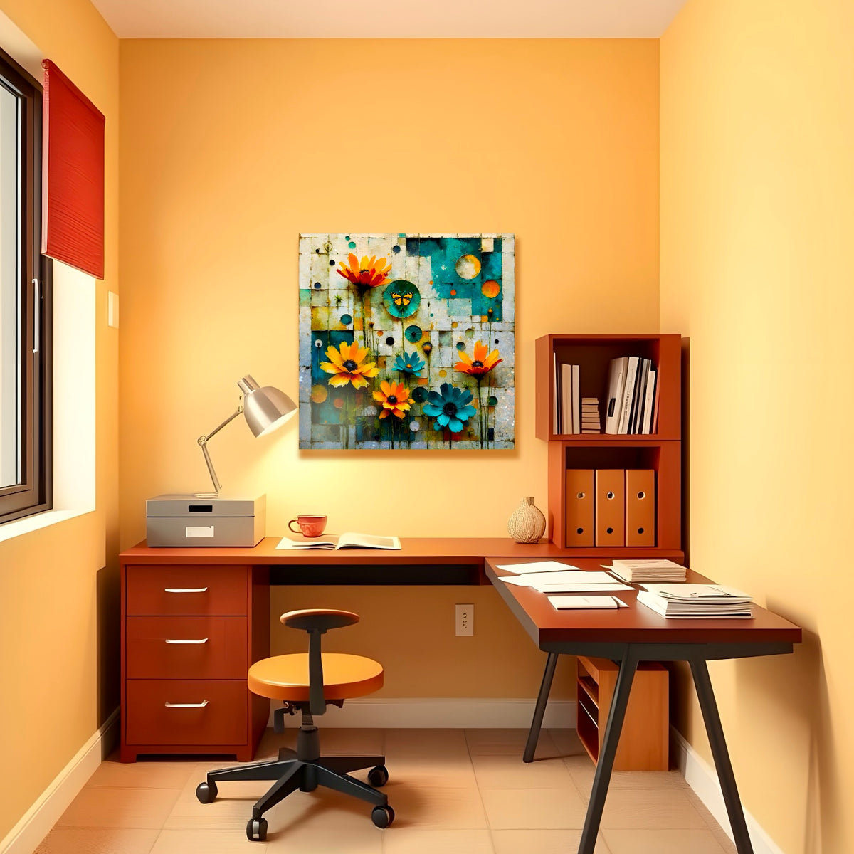 Curio Garden: Limited Edition Wall Art, Brilliant High Quality Print on Rigid Aluminum Panel