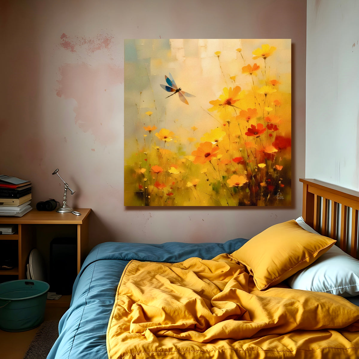 Dragonfly: Limited Edition Wall Art, Brilliant High Quality Print on Rigid Aluminum Panel