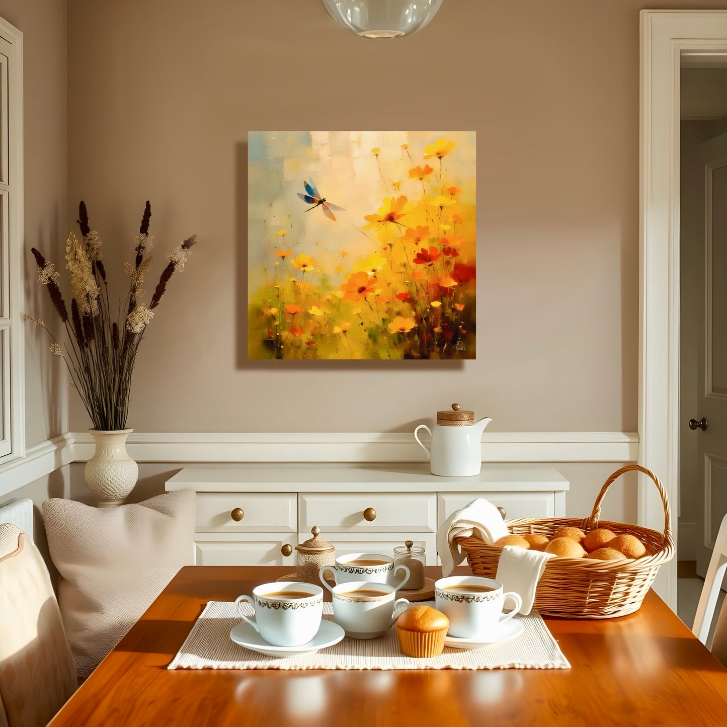 Dragonfly: Limited Edition Wall Art, Brilliant High Quality Print on Rigid Aluminum Panel