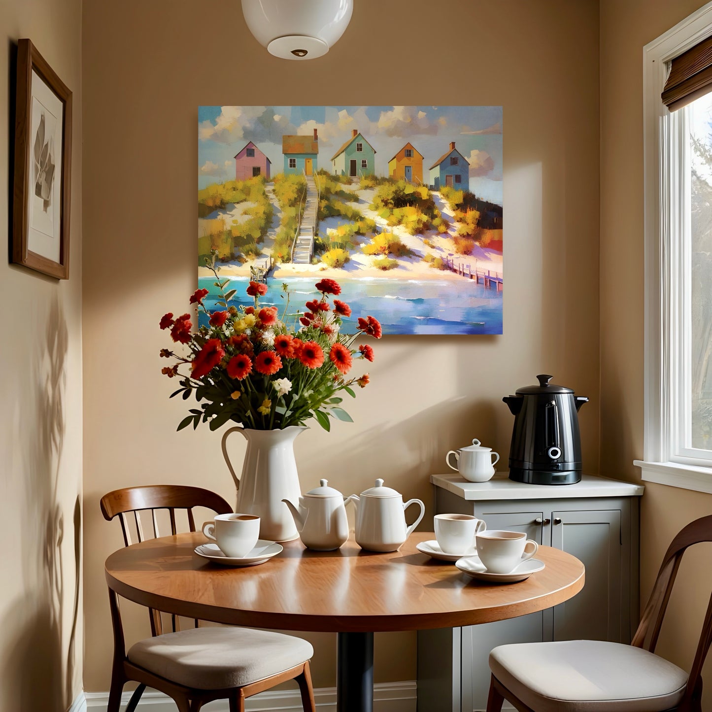 Cape Cottages: Wall Art, Limited Edition Brilliant High Quality Prints on Rigid Aluminum Panel