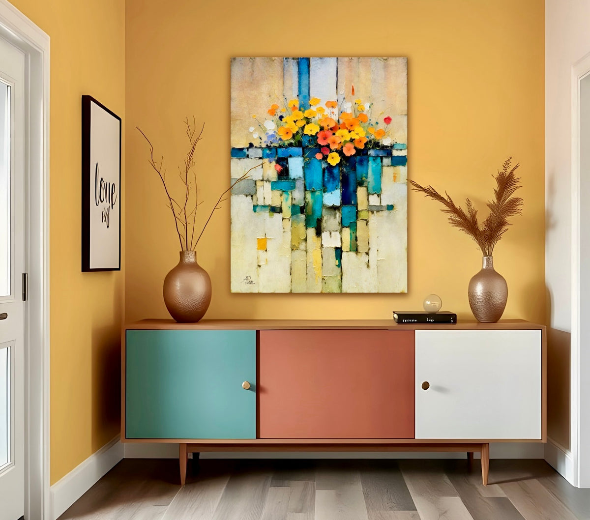 Over the Fence: Limited Edition Wall Art  Print on Rigid Aluminum Panel