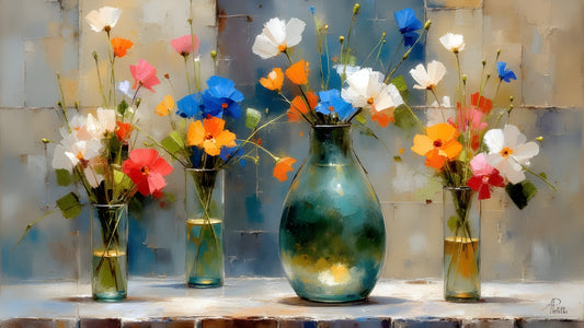 In From the Garden: Limited Edition Wall Art, Brilliant High Quality Print on Rigid Aluminum Panel