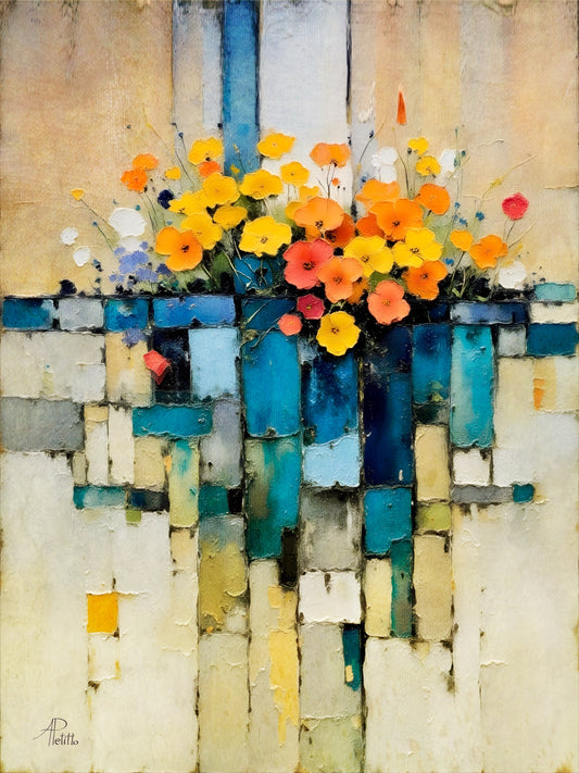 Over the Fence: Limited Edition Wall Art  Print on Rigid Aluminum Panel