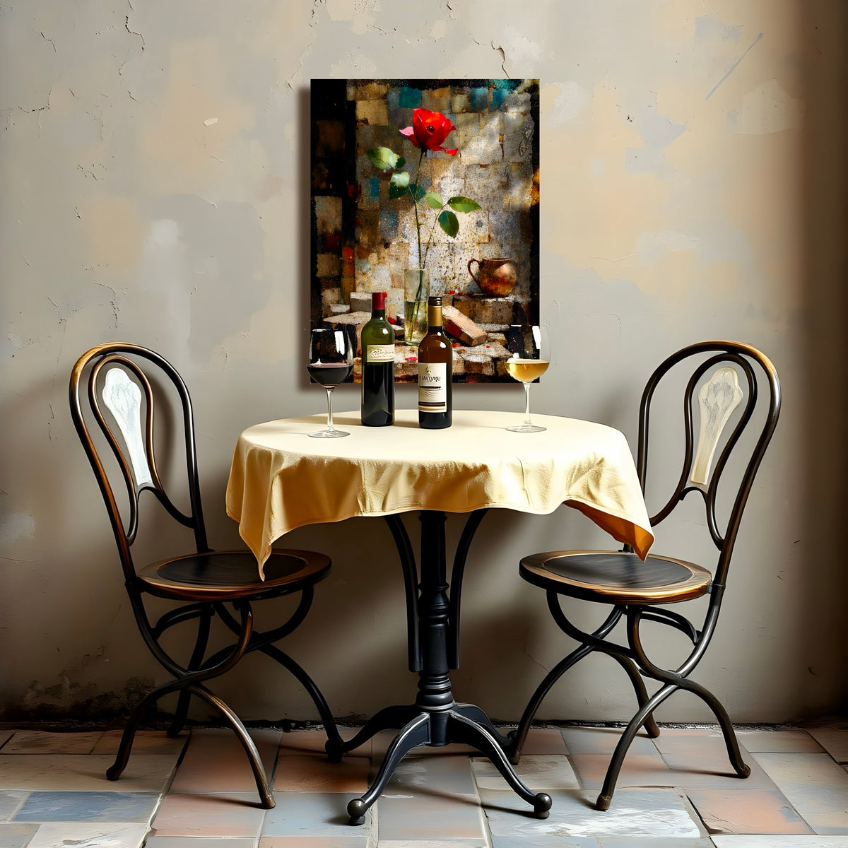 Love Finds a Way : Wall Art, Brilliant High Quality Print on Rigid Aluminum Panel
