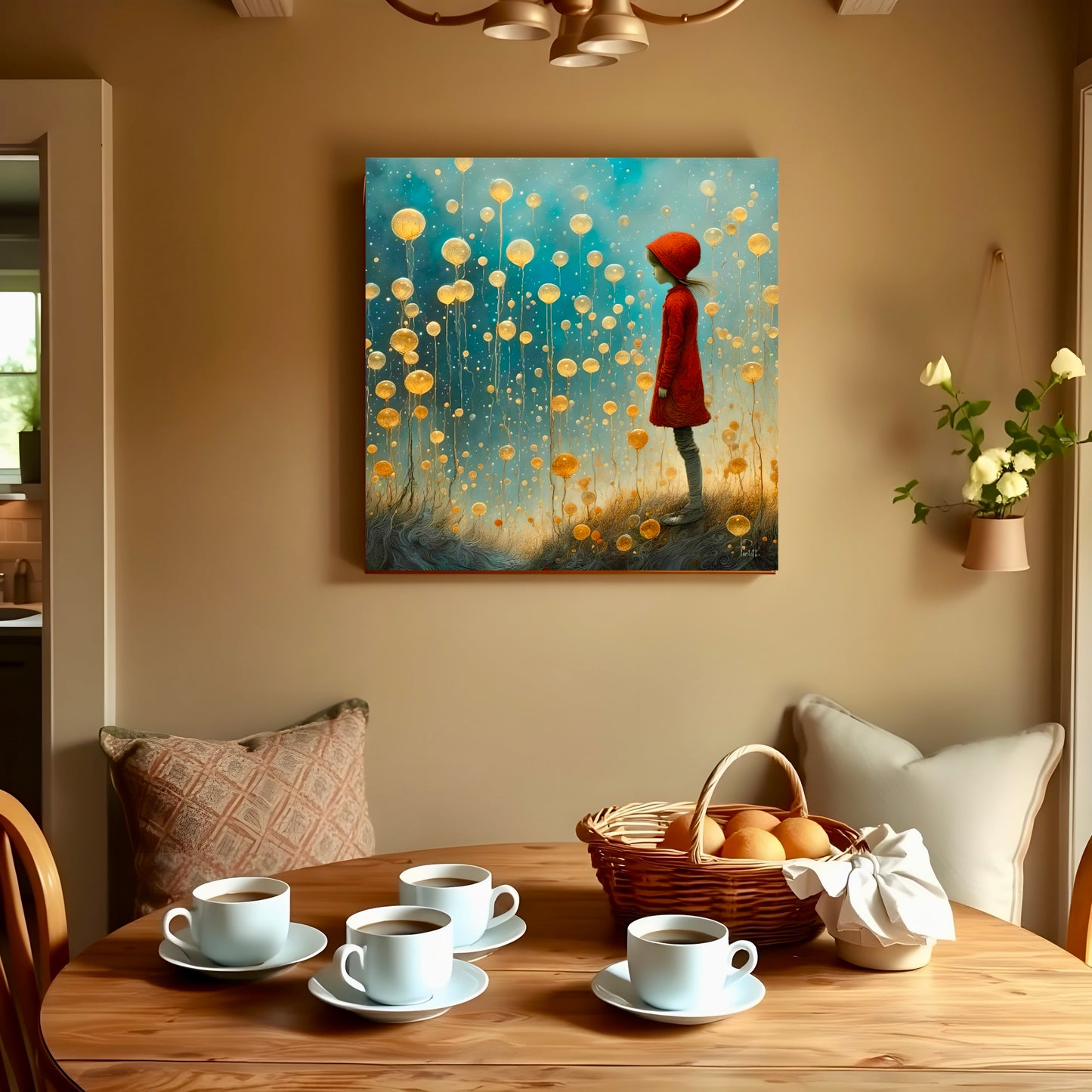 Youthful Dreams : Wall Art, Brilliant High Quality Print on Rigid Aluminum Panel